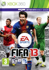 FIFA Soccer 13 Xbox 360 US box art